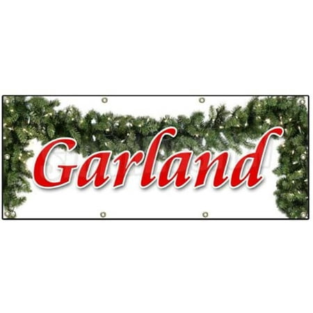 36x96 Wreath Banner Sign Wreath Banner Sign Christmas Xmas x-mas Trees 36x96 Wreath Banner Sign Wreath Banner Sign Christmas Xmas x-mas Trees